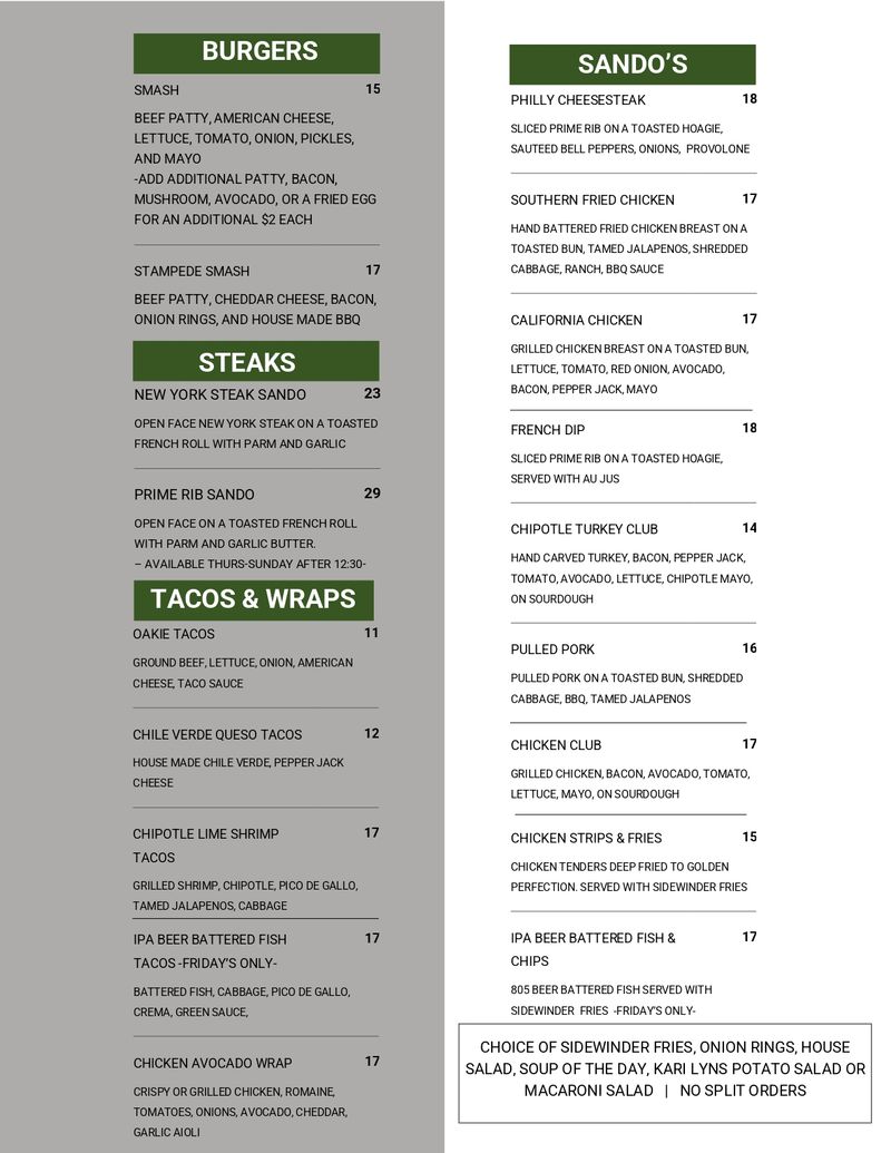 Orchard Bar & Grill Restaurant in Chowchilla, CA